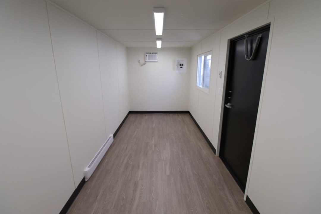 20’ Office CUBE – Vinyl Drywall Finished - Allied Container Services PTY LTD