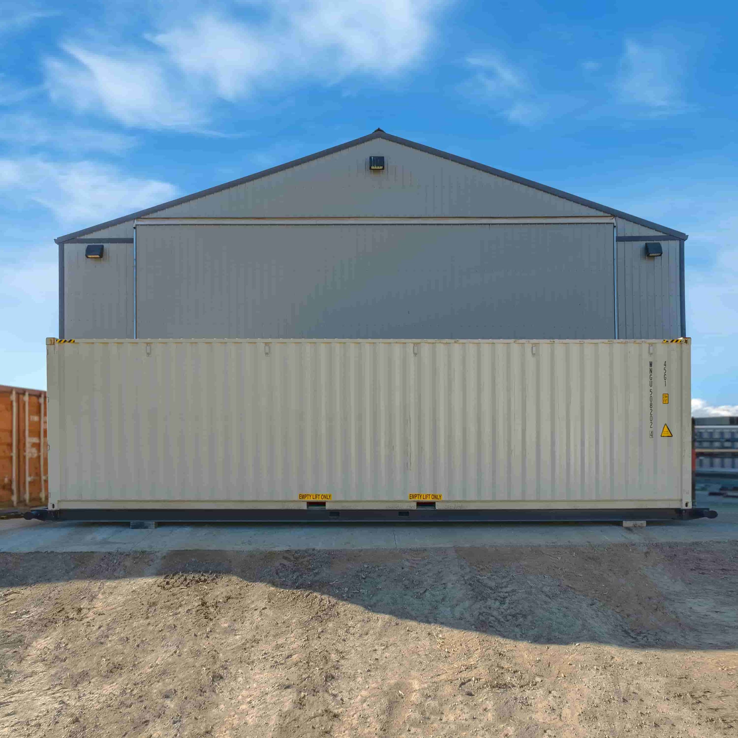 40’ Container skid w/ twist lock “Non Grated” - Allied Container Services PTY LTD