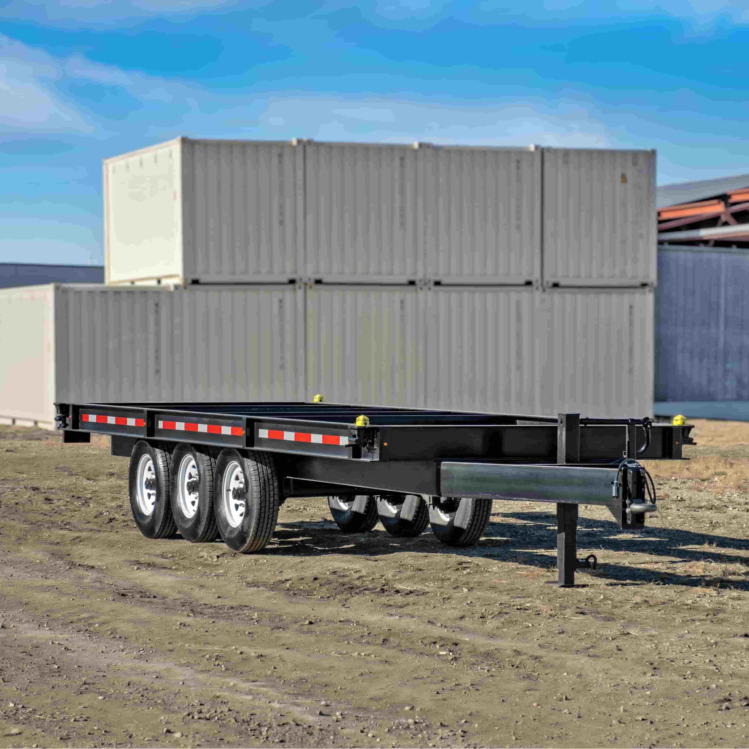 20’ Bumper Pull Container Chassis - Allied Container Services PTY LTD