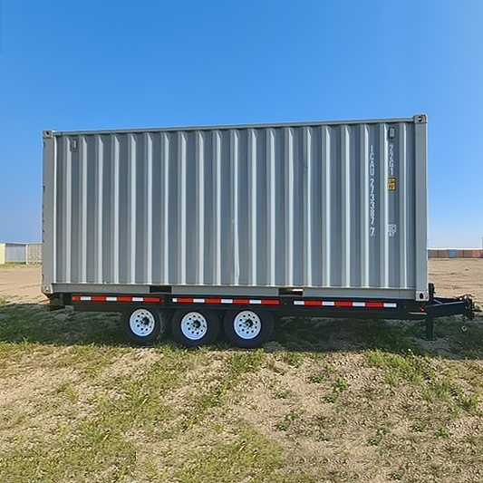 20’ Bumper Pull Container Chassis - Allied Container Services PTY LTD